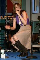 Lucy Lawless performs at Universal CityWalks Summer Block Party in Universal City CA on June 28 2008 photo