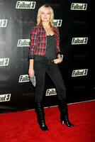Malin Ackerman arriving at the Launch of Fallout 3 Videogame at the LA Center Studios in Los Angeles CA October 16 2008 photo
