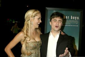 Teresa Palmer  Daniel Radcliffe December Boys Premiere Directors Guild Theater Los Angeles CA September 6 2007 2007 photo