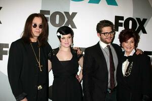 Ozzy Kelly Jack  Sharon Osbourne arriving at the Fox TV TCA Party at MY PLACE in Los Angeles CA on January 13 2009 2008 photo