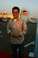 JJ Abrams arriving at the Fox TV TCA Summer 08 Party at the Santa Monica Pier in Santa Monica CA on July 14 2008 photo