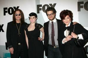 Ozzy Kelly Jack  Sharon Osbourne arriving at the Fox TV TCA Party at MY PLACE in Los Angeles CA on January 13 2009 2008 photo