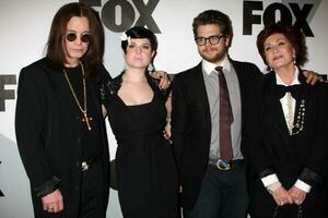 Ozzy Kelly Jack  Sharon Osbourne arriving at the Fox TV TCA Party at MY PLACE in Los Angeles CA on January 13 2009 2008 photo