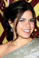 America Ferrera arriving at the HBO Post Golden Globe Party at Circa 55 at the Beverly Hilton Hotel in Beverly Hills CA on January 11 2009 2008 photo