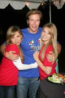 LOS ANGELES, OCT 2 - Sarah J Brown, Jack Wagner, Kim Matula at the  Light the Night Walk  to benefit the Leukemia and Lymphoma Society at Griffith Park on October 2, 2010 in Los Angeles, CA photo