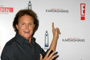 LOS ANGELES  AUG 19 Bruce Jenner arrives at the Keeping Up With the Kardashians Season 5 Premiere Party at Trousdale on August 19 2010 in West Los Angeles CA photo
