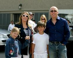 Bill Bell Jr and family John Varvatos Stuart House Benefit John Varvatos Store Los Angeles, CA March 19, 2006 photo