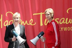 LOS ANGELES  AUGUST 4 Jane Lynch at the Ceremony for Jane Lynch after being Immortalized in wax at Madame Tussauds  Hollywood at Madame Tussauds  Hollywood on August 4 2010 in Los Angeles CA photo