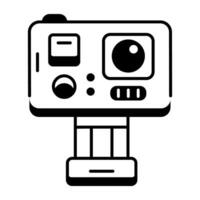 Hardware Components Line Icon vector