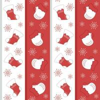 Christmas pattern background Gift wrapping paper Vector