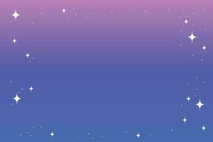 Purple background with stars. Vector illustration