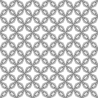 Black seamless abstract pattern. Overlay for background and backdrop. Ornamental design. PNG graphic illustration with transparent background.