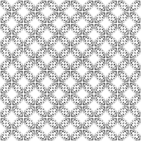 Black seamless abstract pattern. Overlay for background and backdrop. Ornamental design. PNG graphic illustration with transparent background.