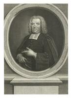 Portrait of Petrus Hollebeek, Philippus Endlich, 1746 photo