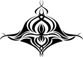resumen tatuaje diseño, tatuaje ilustración, vector en un blanco antecedentes.