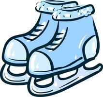 ice skates clip art vector