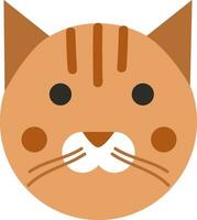 Ginger cat vectior illustration vector