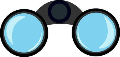 Clean binoculars vector or color illustration