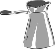 Coffee maker vector or color illustration