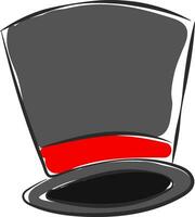 Magician's hat vector or color illustration