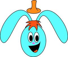Bunny, vector or color illustration.