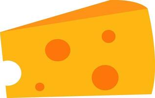 Cheese tasty, vector or color illustration.