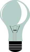 Light bulb, vector or color illustration.