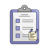 task list illustration vector