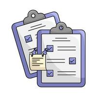 task file illustration vector