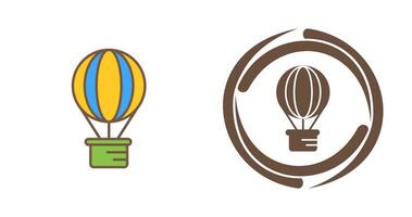 Hot Air Balloon Vector Icon