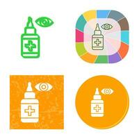 Eye Drop Vector Icon