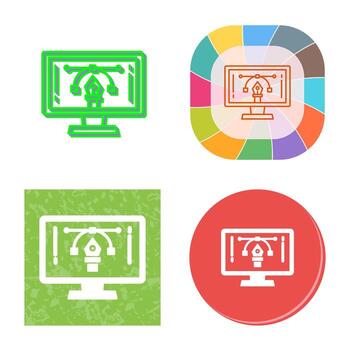 Elearning Vector Icon