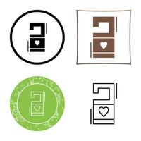 Door Knob Sign Vector Icon