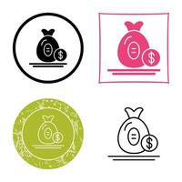 Money Bag Vector Icon