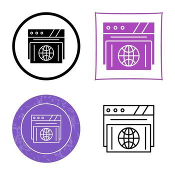 Browser Vector Icon