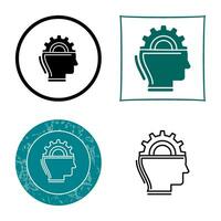 Machine Learning Vector Icon