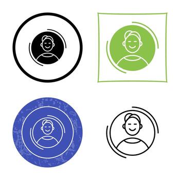 icono de vector de usuario