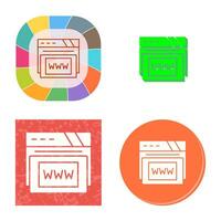 Www Vector Icon