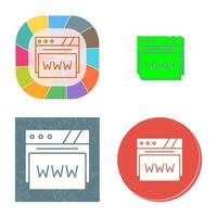 Web Browser Vector Icon