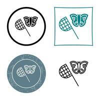 Butterfly Catcher Vector Icon