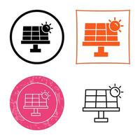 Solar Energy Vector Icon