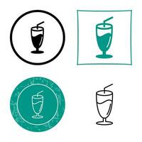 Milkshake Vector Icon