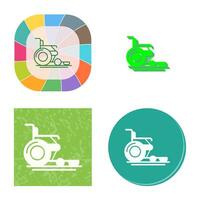 Wheel Chair Vector Icon