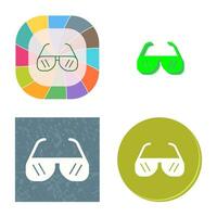 Sun Glasses Vector Icon