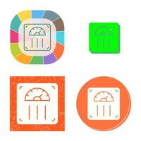 Weight Scale Vector Icon