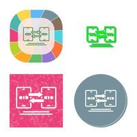 Data Synchronization Vector Icon
