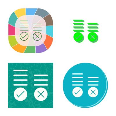 Voting Result Vector Icon
