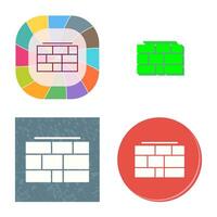 Brick wall Vector Icon