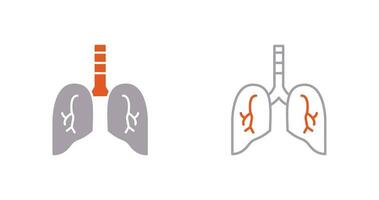 Lung Vector Icon