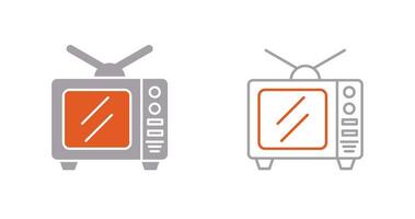 icono de vector de tv